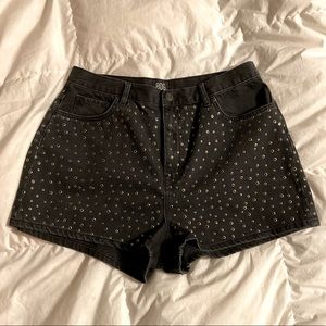BDG Embellished High Waisted Mom Short